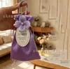 Bolsa de doces para casamento de alta qualidade, estilo novo, caixa de presente, caixa de doces especial para segurar na mão, bolsa de tecido, dobrável para casamentos