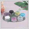 Botella hexagonal de maquillaje 5g crema set de viaje, estuche para crema facial, estuche para sombras de ojos, estuche para labial 5ML