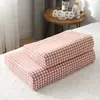Almohada de Látex Funda Especial Algodón Puro 60X40 Algodón Lavado Funda de Almohada de Algodón Puro Almohada de Espuma Viscoelástica de Goma Niños 50X30