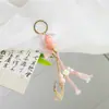 Calabaza Pequeña de Cerámica Colgante de Borla Estilo Antiguo Llavero Exquisito Pequeño Regalo Creativo Llavero de Cerámica al por Mayor
