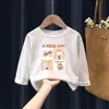 H2386# Camiseta casual de manga comprida do Coringa para meninos e meninas outono e inverno nova camiseta com estampa de desenho animado camiseta de manga comprida para usar por baixo moda
