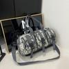 Bolso plegable de gran capacidad para ropa, bolsa de viaje, bolsa de almacenamiento para hombres y mujeres, bolsa de trabajo, bolsa de equipaje para viajes de negocios y mudanzas