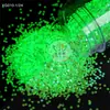 Lantejoulas que Brilham no Escuro Glitter Nail Art DIY Lantejoulas Sonhadoras Fluxo Misto Glitter Multicor Tartaruga Luminescente Noturna