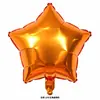 Balão de filme de alumínio balão de casamento balão de festa de aniversário balão de 18 polegadas folha de alumínio estrela de cinco pontas arranjo balão de cena atacado