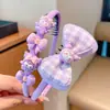 Diadema Linda de Kulomi para Niña Diadema Antideslizante Dentada para Niña Pinza para el Cabello Artefacto Respirador para el Cabello Tarjeta para el Cabello