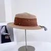 Taladro de Uñas Cinta Plegada Sombrero de Copa Plano a la Moda Verano para Mujer Elegante Versátil Temperamento Sombrero de Copa Protección Solar Sombra Sombrero de Paja de Moda