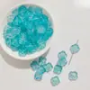 14*14mm Flor de Rombos Esmaltada Marca Accesorios para Joyería DIY Colgante de Borla de Pulsera Antigua Cuentas Sueltas Material para Cuentas