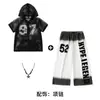 Ropa de Performance Hip-Hop para Niños, Trajes de Baile de Verano Hip-Hop para Niños, Trajes de Baile de Jazz Hip-Hop Modernos y Geniales para Niñas