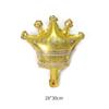 Princesa Príncipe Corona Globo de Película de Aluminio Decoración de Cumpleaños de Bebé Diseño de Fiesta Globo de Fiesta de Cumpleaños Infantil