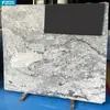 Láminas de Mármol Natural, Muestra Disponible: Travertino de 15*15 en Blanco, Negro, Gris, Marrón, Tonos Oscuros y Claros para Muebles, Cubiertas de Mesa de Comedor y Piedra para Paredes