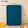 Bandeja Rectangular Doméstica Nórdica para Sala de Estar, Comedor, Hotel, Restaurante, Comida Rápida, Estilo Simple, Plástico, Estilo Nórdico