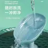 Porta Jabón, Estante de Almacenamiento para Jabón, Montaje en Pared con Ventosa, Estante de Drenaje sin Taladro, No Acumula Agua, Almacenamiento para el Hogar, Almacenamiento de Cuentas