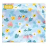 Cobertor de seda de algodão lençol de cama algodão artificial colcha de verão cobertor de bebê colcha fina de dupla camada para bebê colcha de verão de seda de algodão para crianças