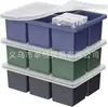 Bandeja de Hielo Grande de Silicona Transfronteriza Molde de Cubitos de Hielo de Grado Alimenticio Molde de Bola de Hielo de Desmoldeo Fácil Congelación Rápida Molde para Hacer Hielo Casero