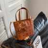 Bolso de mano informal popular transfronterizo de este año para mujer, nuevo bolso de mensajero de hombro combinable a la moda 2025, bolso tipo cubo