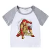 Ropa Nueva para Niños, Camisetas de Manga Corta de Verano para Niños, Camisetas Interiores Raglán para Niños y Niñas, Camisetas de Manga Media para Bebés, Tops para Niños