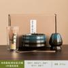 Juego de Batidor de Matcha Japonés Torneado en Horno Regalo para Amantes del Matcha Juego de Té de Siete Piezas para Preparar Latte de Desayuno