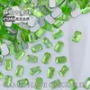 4*6mm Fundo Plano Mahjong Famoso na Internet Série Deslumbrante Vidro de Cristal Irregular Pedras Strass para Unhas Decorações de Unhas Usáveis Atacado