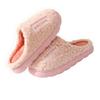 Venta Directa de Fábrica Pantuflas de Algodón para Hombre, Otoño e Invierno para Interiores, Hogar, Felpa Gruesa Cálida, para Exteriores, Pareja, Pantuflas de Maternidad para Mujer