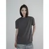 Camiseta de Manga Corta INZC Verano Sensación Fresca Protección Solar Piel de Hielo Transpirable Absorbente de Sudor Hombro Normal Versátil Cuello Redondo Pareja 260g Hielo TEE