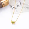 Contas Antigas de Fio Banhadas a Ouro com Contas Espaçadoras com Furo Acessórios DIY da Moda Estilo Levemente Luxuoso Pingente Criativo Versátil
