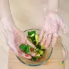 Guantes Desechables de Grado Alimenticio Extra Gruesos Guantes de Catering para Comer Langosta Película de Plástico Pe Transparente Guantes al por Mayor