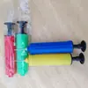 Inflador de Balão Portátil Cesta Couro Pé Anel de Natação Manual com Agulha Carregamento Aliexpress Atacado Fabricante Venda Direta e Entrega