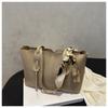 Bolsa Grande de Verão para Mulheres 2025 Novo Estilo Coreano Trendy Simples Grande Capacidade Estilo Ocidental Bolsa Tote Casual Fashionável Bolsa de Ombro