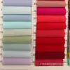 Suministrado directamente por el fabricante: Tejido de poliéster 50D elástico en cuatro direcciones, material de tejido liso elástico en dos direcciones para chaquetas de secado rápido para deportes al aire libre