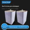 Fabricantes produzem barril de ferro quadrado de 18L, barril de tinta química, balde de borracha branca amarela revestida de 18 litros, barril vazio de folha de flandres