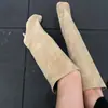 Botas Vaqueras Occidentales Rectas Estilo Nicho Chuyuji para Mujer, Nuevas Botas de Moda Adelgazantes Otoño 2026, Botas Largas de Tacón Alto para Mujer