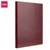 Deli 3186 Cuaderno de Oficina de Negocios 25K-205*143mm/160 Oficina de Negocios Tapa Blanda Pippen