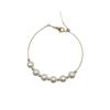 Tendencia y Popular en Douyin, Kuaishou y Pinduoduo: Pulsera de Perlas de Agua Dulce Estrellada de Cola de Pez de Moda con Perlas Blancas
