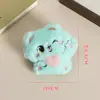 Llavero de Juguete de Peluche de Gatito de Dibujos Animados, Broche de Gatito, Muñeco Chirriante, Colgante para Bolso, Pequeño Adorno Colgante