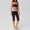 Pantalones de yoga de lunares transfronterizos de cintura alta, conjunto de dos piezas con sujetador sexy de cuello halter, atuendo para correr y fitness, conjunto de pantalones atléticos ajustados