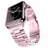 Adecuado para correa de reloj inteligente Apple watch Serie1/2/3/4/5 cadena metálica hebilla de joyería correa de acero
