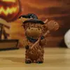 Halloween Transfronterizo Nuevo Lindo y Lindo Vaca de las Tierras Altas Regalos para el Hogar Atmósfera Navideña Adornos Decorativos de Resina