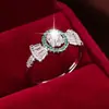 Exquisito Diseño con Forma de Caramelo, Anillo Femenino Dulce y Delicado, Estilo Dulce y Fresco, Sensación de Alta Gama, Modelo Versátil, Exclusivamente para Ventas Transfronterizas, Ventas Directas de Fábrica