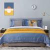 Sala de exposiciones sala modelo mobiliario a juego ropa de cama lujo suave estilo italiano Hong Kong simple ropa de cama suave juego de seis piezas Mayoreo