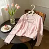Cardigan Fino de Verão Estilo Coreano Novo para Meninas 2026, Casaco com Proteção Solar, Roupa Externa Doce e Fofa para Meninas