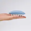 Escova de Shampoo de Silicone Escova Massageadora Ferramenta de Lavagem de Cabelo Alívio da Coceira no Couro Cabeludo Raspador Escova de Shampoo Gadget