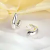 Moda Ins Estilo Hong Kong Accesorios Versátiles Personalizados Nicho Diseño en Forma de C Pendientes de Cobre de Moda de Alta Calidad Pendientes Exquisitos para Mujer