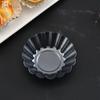 Molde de bolo de ovo de aço carbono engrossado pudim de bolo de renda Molde de torta portuguesa Molde de cozimento DIY molde de bolo de crisântemo antiaderente