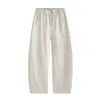 2026 Nuevos Pantalones Casuales para Hombre de Lyocell Tencel de Cintura Alta Sueltos de Pierna Ancha Rectos Estilo Perezoso Japonés Pantalones Largos Versátiles