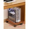 Estante de Almacenamiento para Impresora, Soporte para Gabinete de Host de Piso, Estante de Almacenamiento Debajo de la Mesa para el Hogar, Gabinete para Colocar Copiadora de Oficina