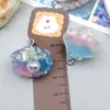 Acessórios Coloridos de Resina Galvanizada com Conchas Peroladas para Pulseiras, Colares, Brincos, Chaveiros, Pingentes e Charms DIY