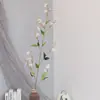 Flor Artificial Galho Alto Flor de Salgueiro Nevado Flor de Chão para Casa Sala de Estar Arte com Flores Arranjo de Flores para Salão de Casamento Estrada Paisagismo de Hotel Flor Pequena Quebrada