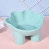 Color macarrón auspicioso protección para el cuello de pata de elefante cuenco para gato cuenco de comida para beber para gato anti-golpes Cuenco para mascotas Suministros para mascotas