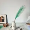 Hierba de Caña Artificial Multicolor Hierba de Pampa Pieza Única Decoración del Hogar Suministros para Bodas Hierba de Juncia Pequeña Hierba Cola de Conejo