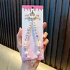 Cadena Creativa para Teléfono con Cuentas de Flores Llavero Colgante para Bolso Lazo Anillo para Llaves de Coche Accesorios Regalo Pequeño